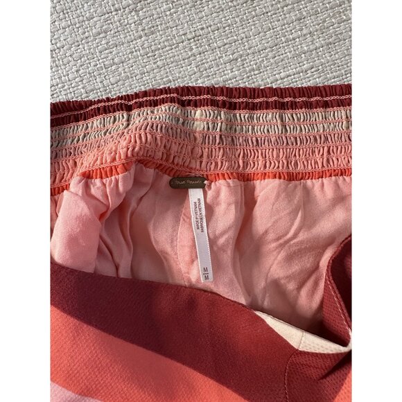 Free People Women's Size M Off The Grid Floral Culottes Crop Wide Leg Pants - Picture 7 of 9